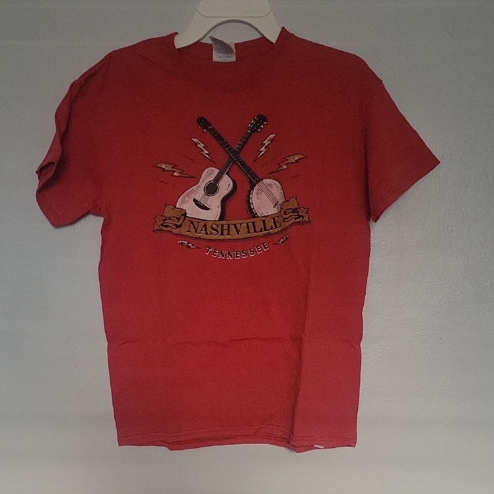 Delta Kids Red Nashville Music T-Shirt